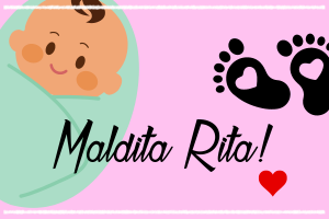 TARJETA DE REGALO "HOLA BEBÉ" Maldita Rita