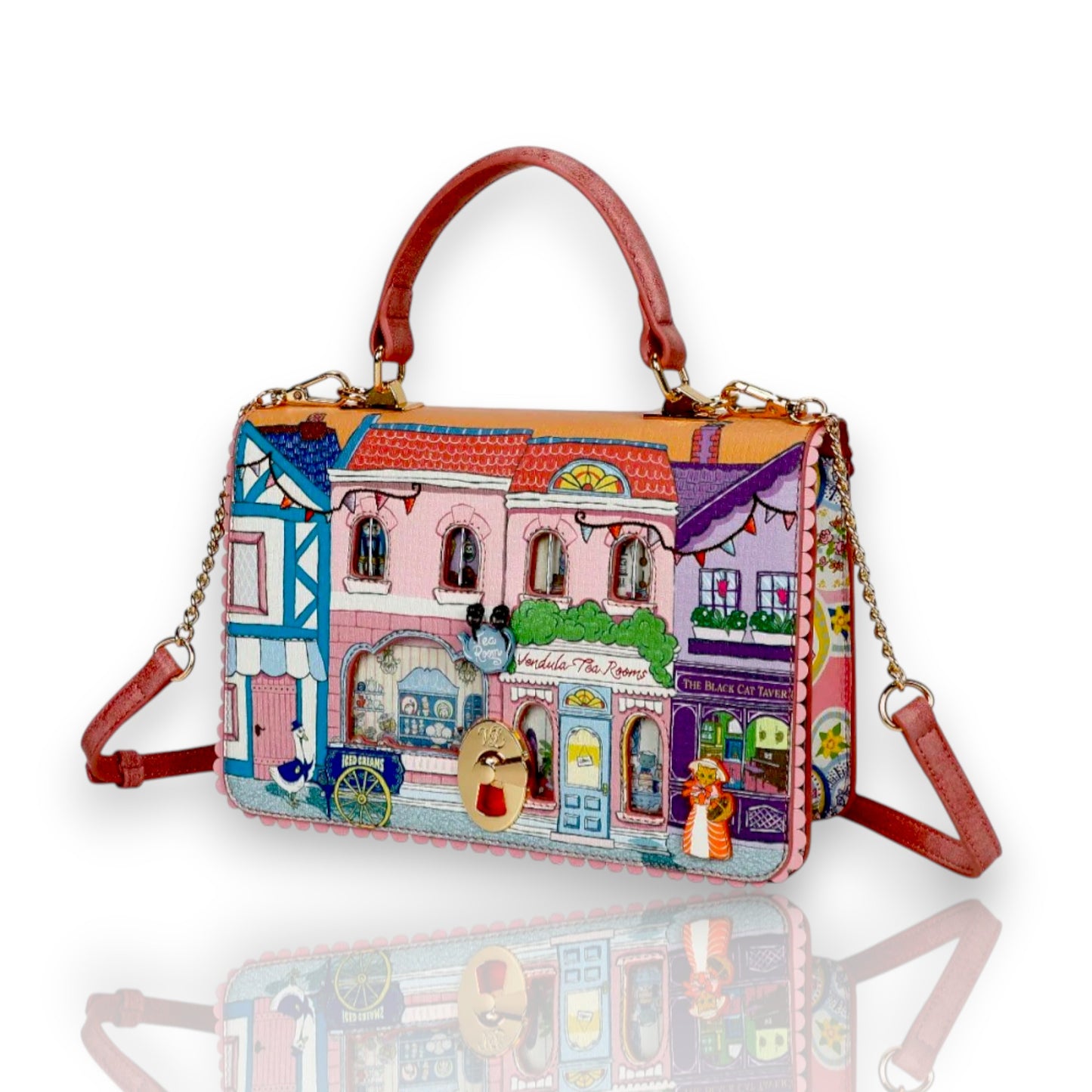 BOLSO CASSIE VENDULA HERITAGE - VICTORIA TEA ROOM