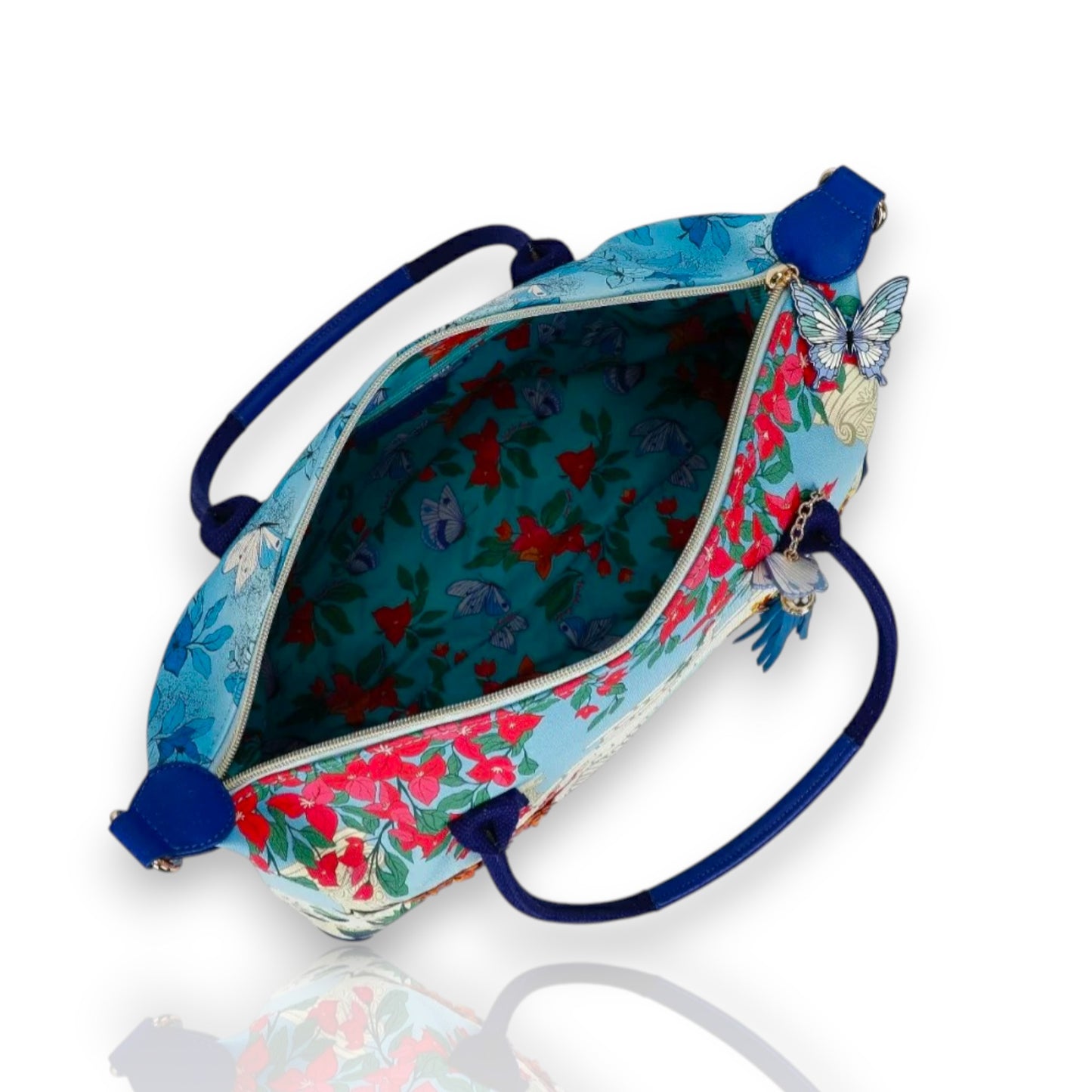Bolso fin de semana Bnnie of the garden of the world Greece, abertura interior