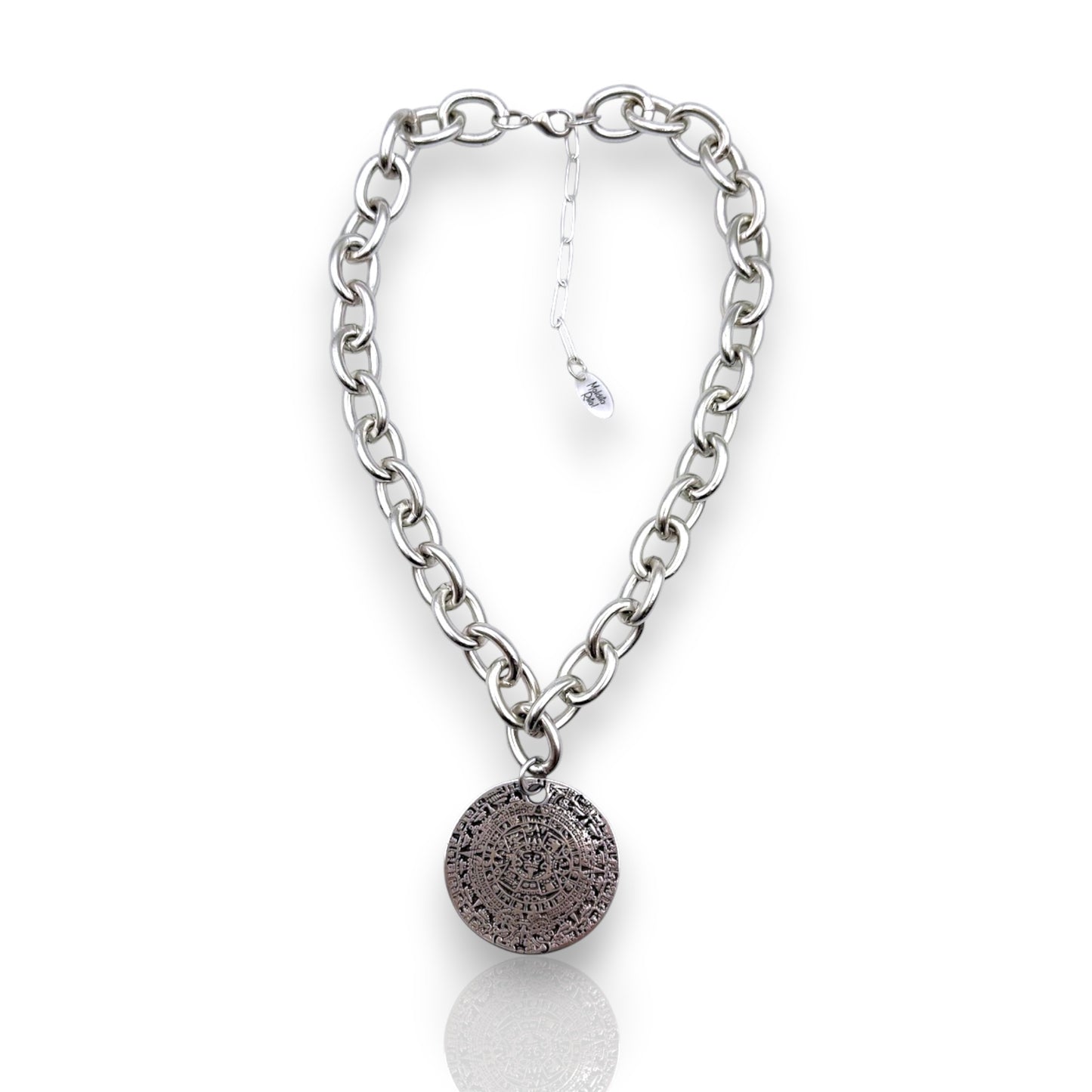 Collar Azteca de Maldita Rita, visto desde arriba