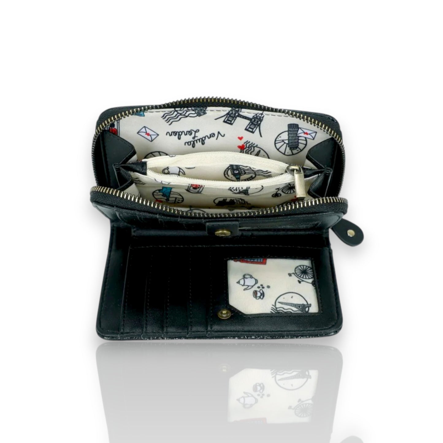 Cartera con Cremallera Alrededor Vendula's Purrlesque Club, venta en Maldita Rita , abierto