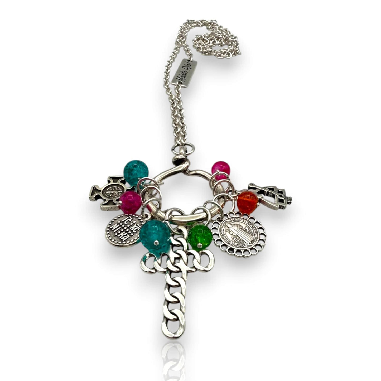 Detalle del colgante Madonna Summer de Maldita Rita Joyería española