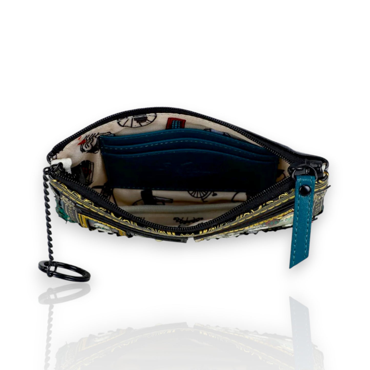 Monedero con Cremallera Between the Covers Bookbinders, venta en Maldita Rita, interior