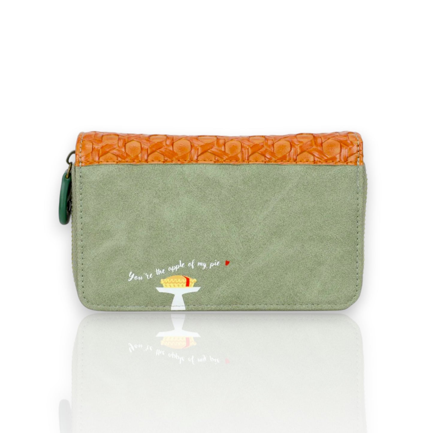 CARTERA MEDIANA CON CREMALLERA ALREDEDOR VENDULA PIE SHOP