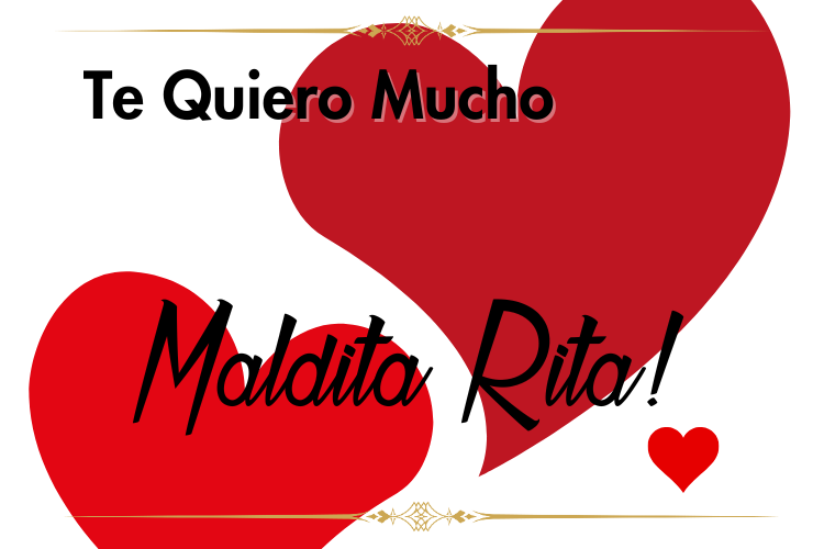 TARJETA DE REGALO "SAN VALENTIN" Maldita Rita