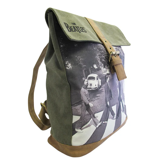 Mochila Abbey Road deThe Beatles de venta enMaldita Rita. Vista lateral