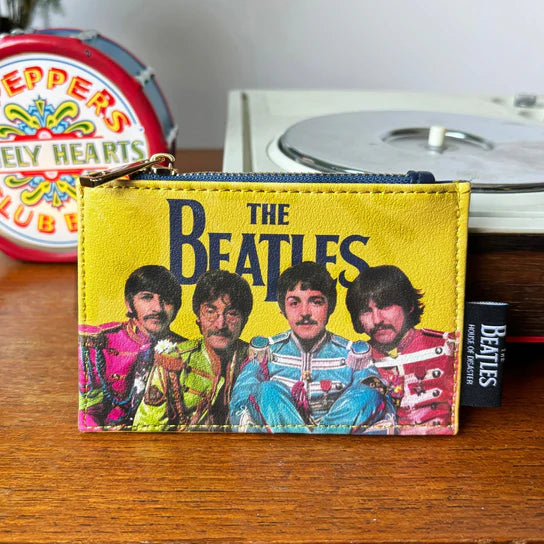 Monedero Sgt. Pepper de los Beatles en Maldita Rita, detalle del tarjetero