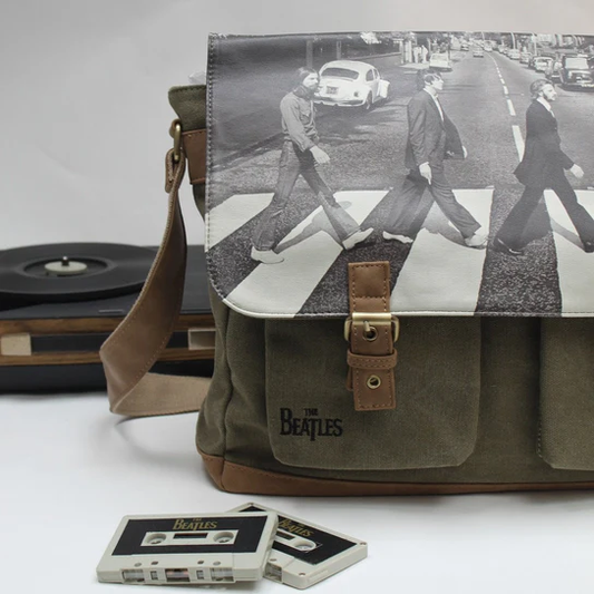 BOLSO VERDE "ABBEY ROAD" DE THE BEATLES