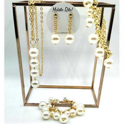 Colección de perlas y oro Pearl Jam, de la firma de Almería Maldita Rita