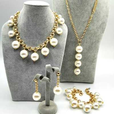 Perlas y cadena oro en la colección Pearl Jam de Maldita Rita