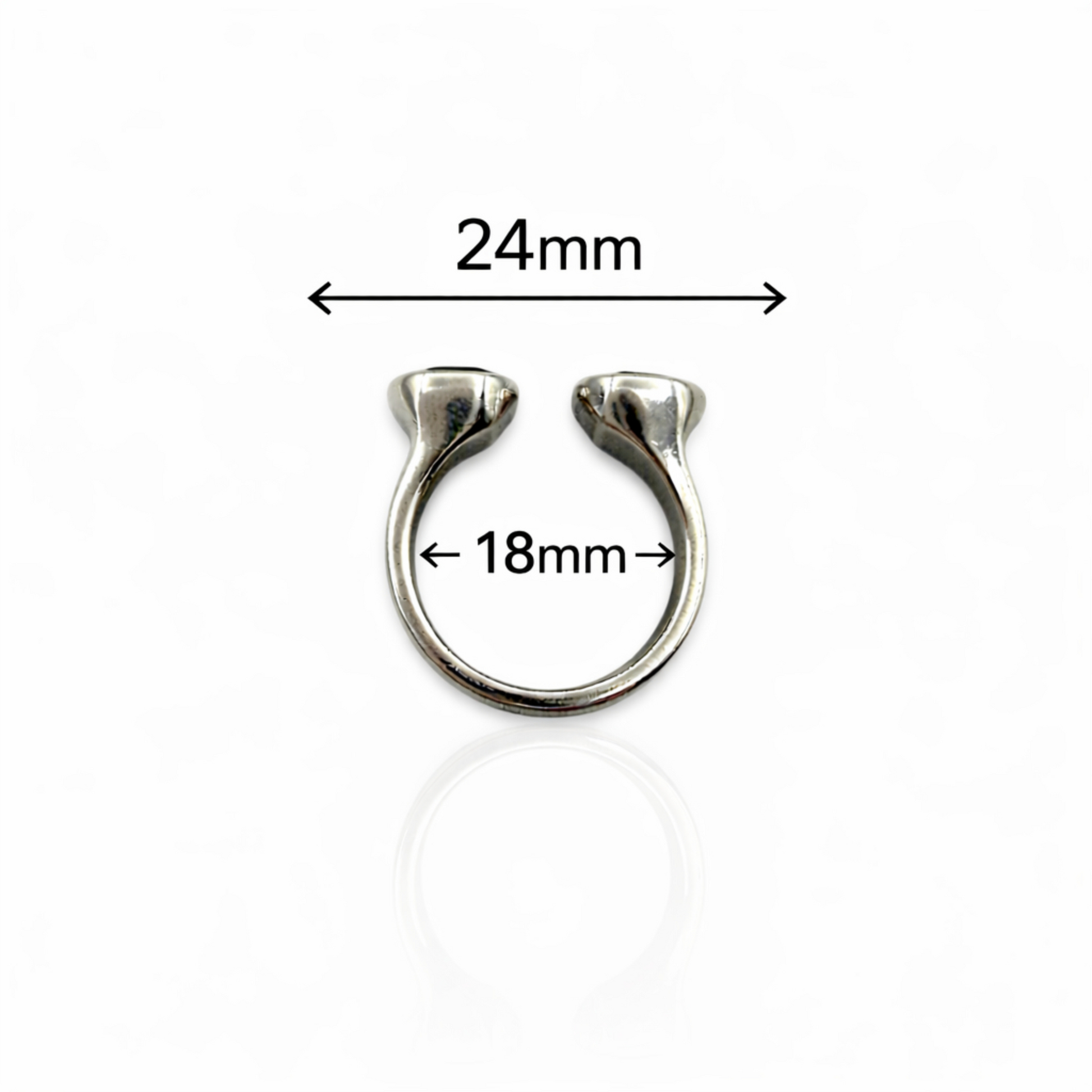 El anillo Tesoro de Maldita Rita con sus medidas