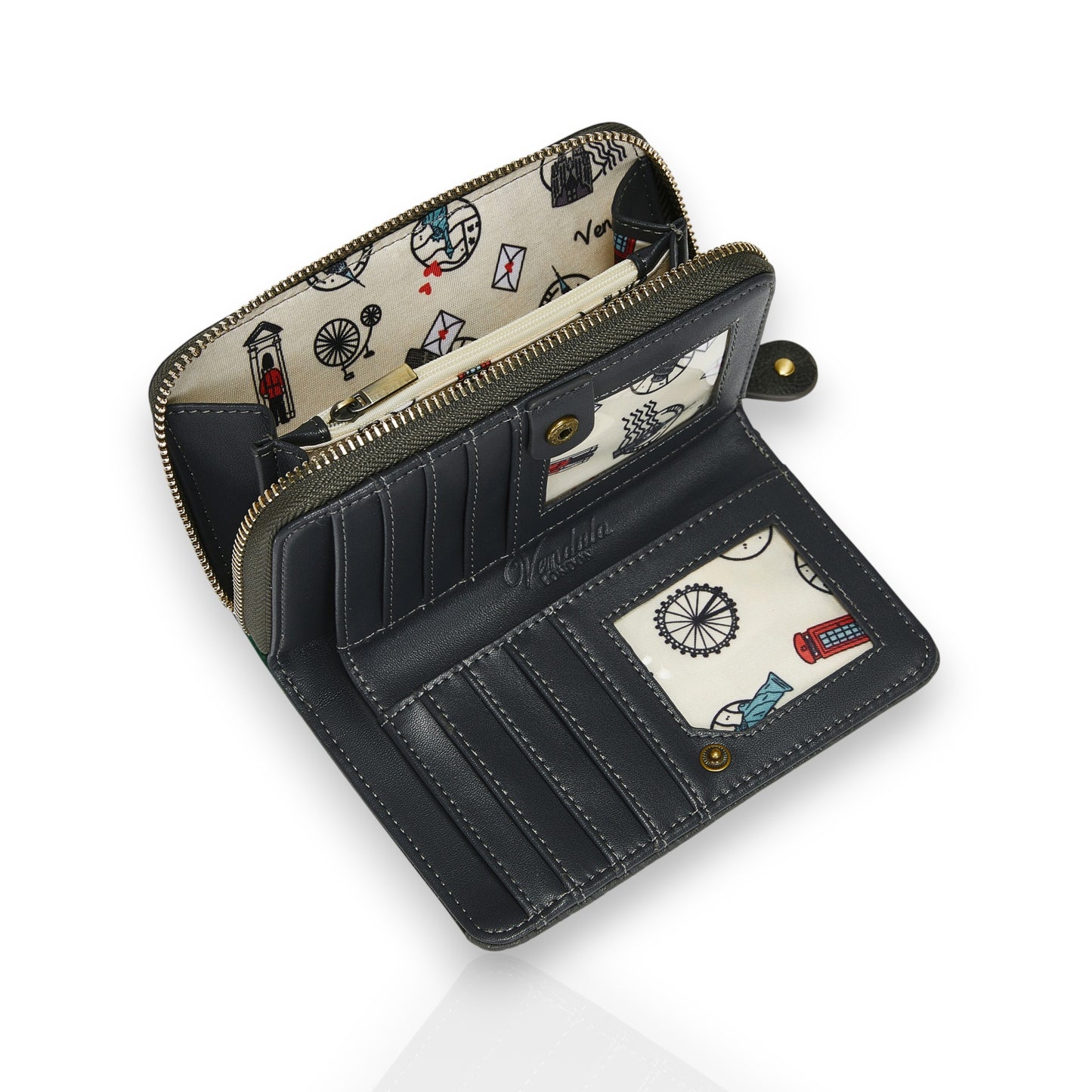 Monedero mediano The Whitches Pantry de Vendula London en Maldita Rita, interior