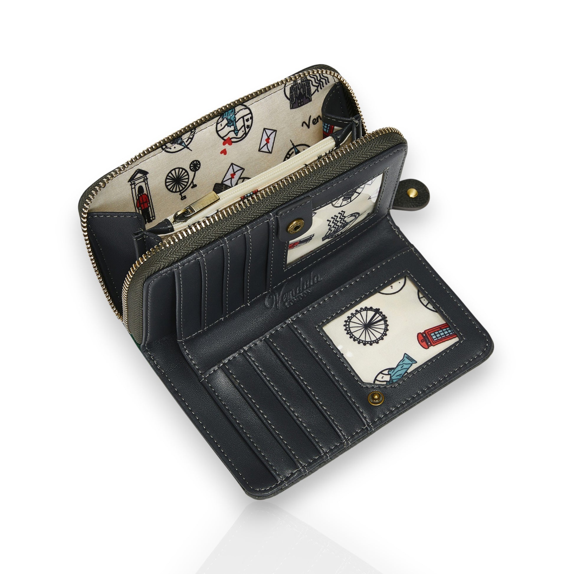 Monedero mediano The Whitches Pantry de Vendula London en Maldita Rita, interior