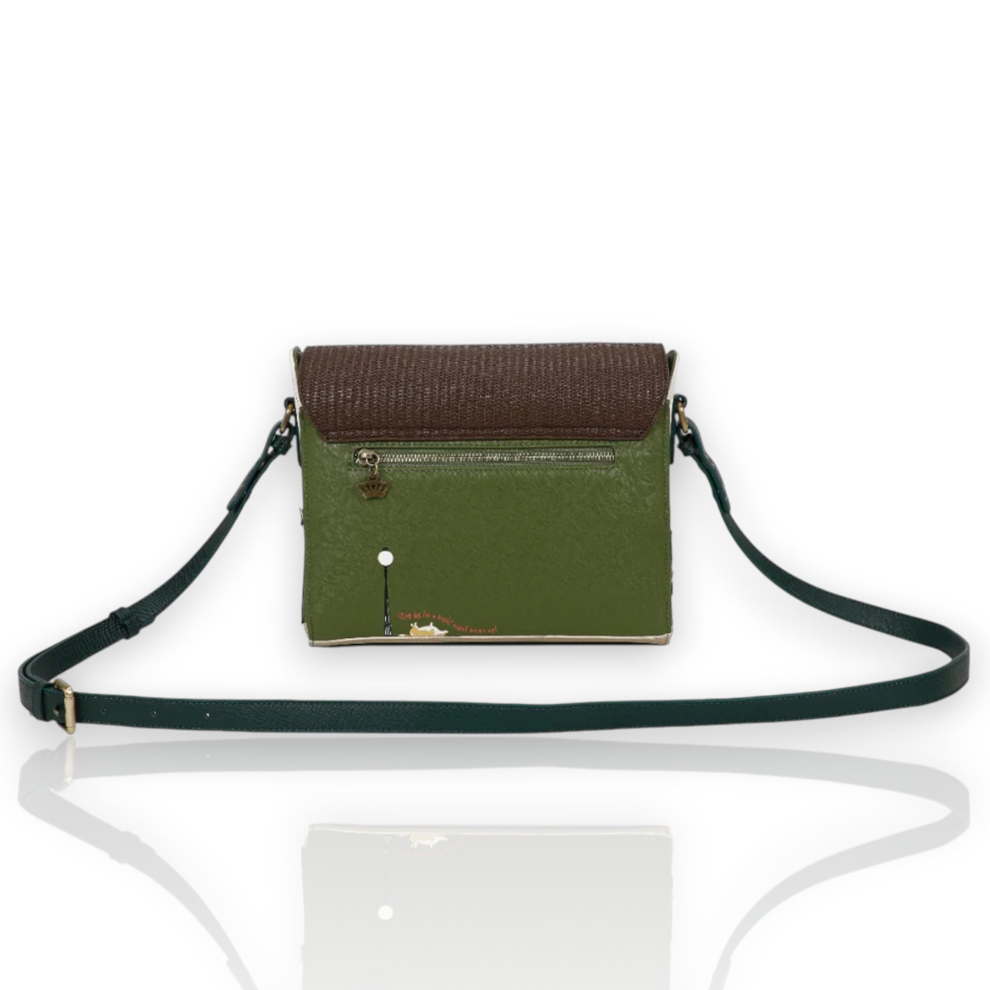  Bolso Cofre The Queen Elizabeth, de Vendula London, venta en Maldita Rita,  trasera