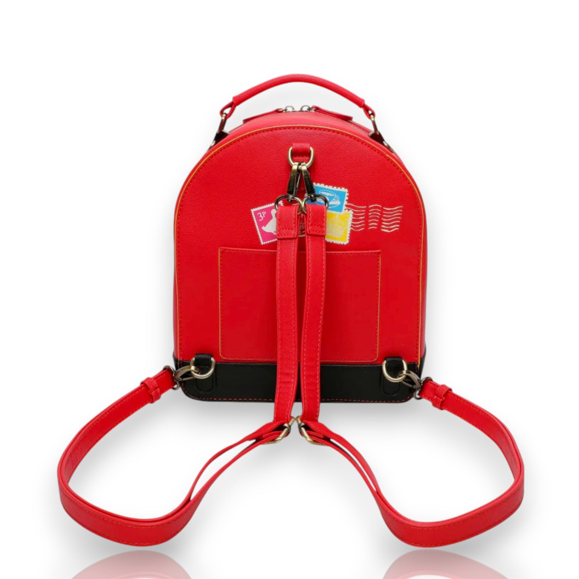 Bolso ''Postbox'' The Old Post Office - Navy Edition, venta en Maldita Rita,  detrás