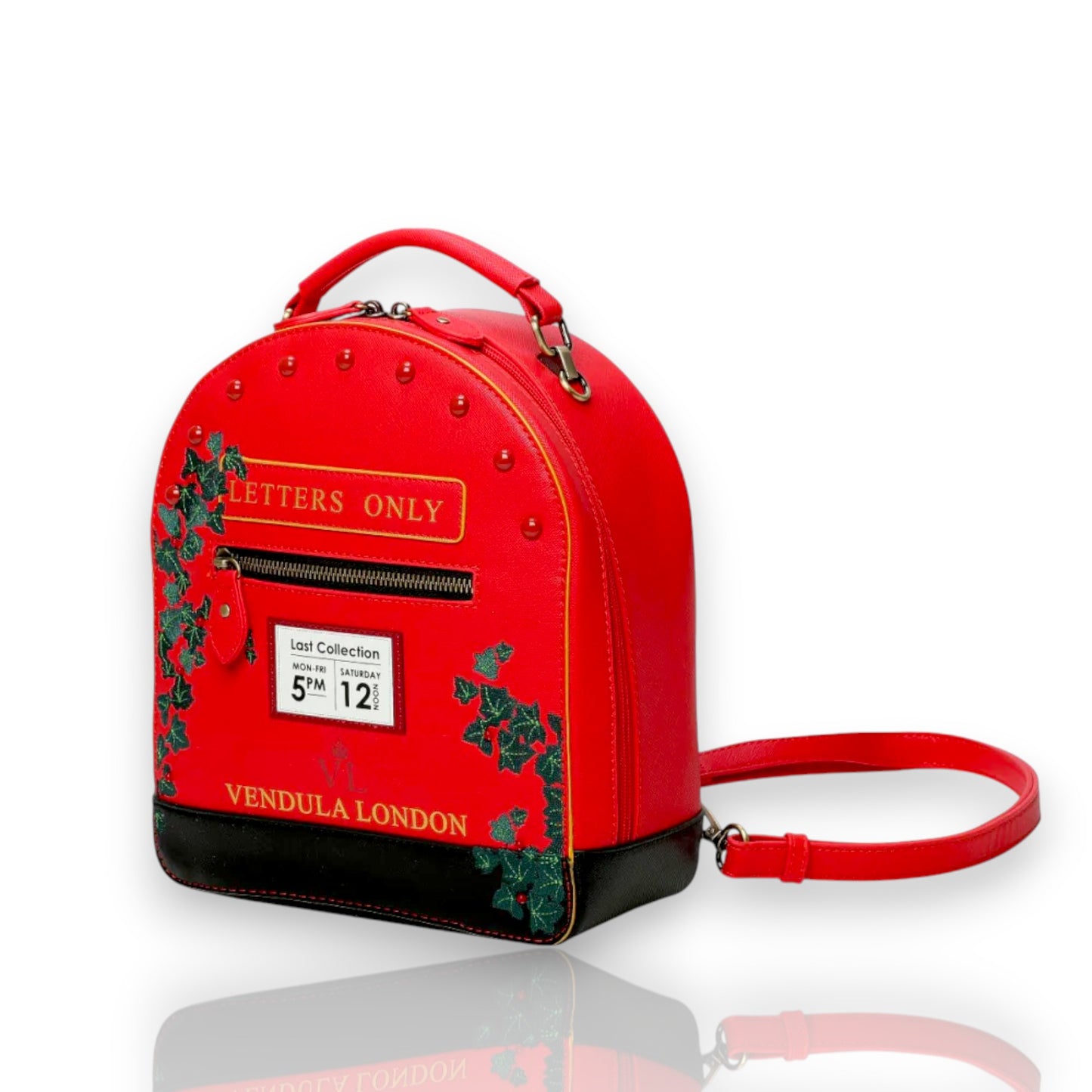 Bolso ''Postbox'' The Old Post Office - Navy Edition, venta en Maldita Rita,  lateral mochila cerrada
