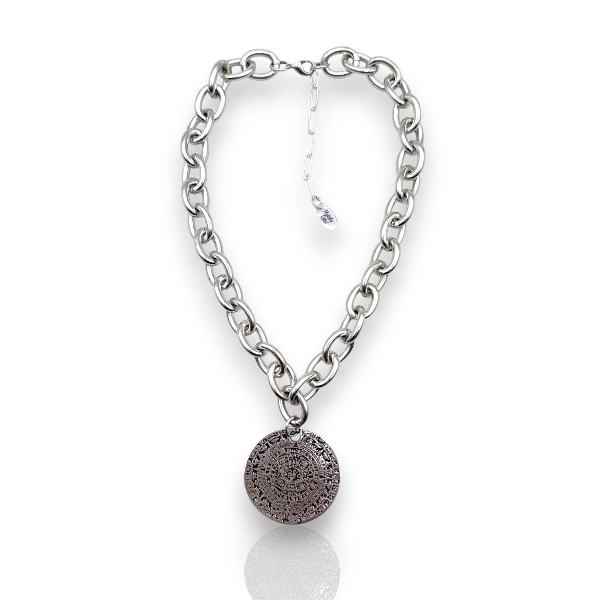 Collar Azteca de Maldita Rita, visto desde arriba