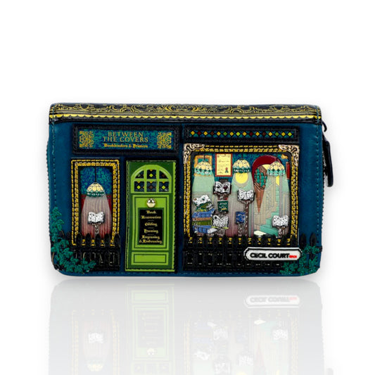 Cartera con Cremallera Alrededor Between the Covers Bookbinders venta en aldita Rita, detalle principal