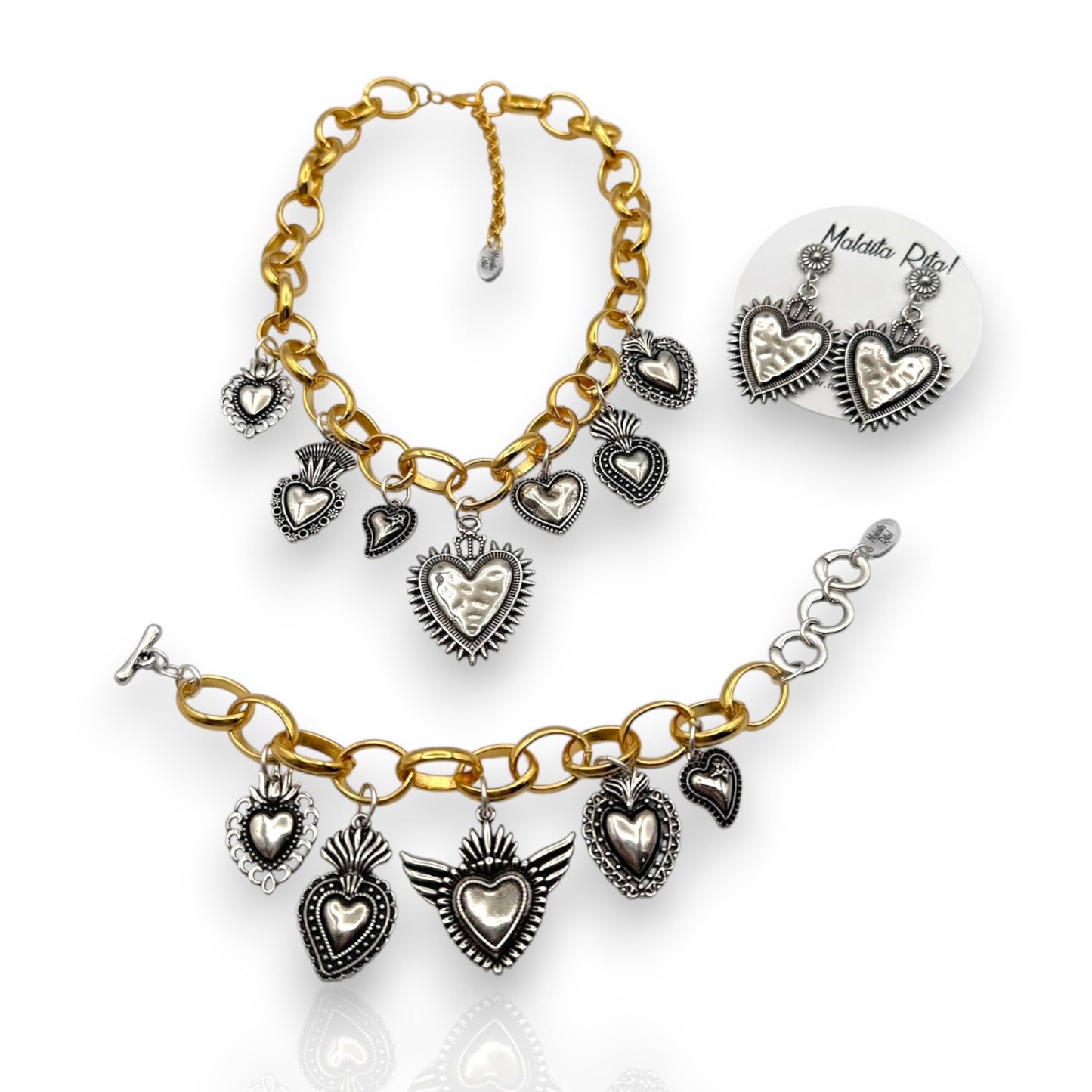 Colección Milagrito oro de Maldita Rita Joyería