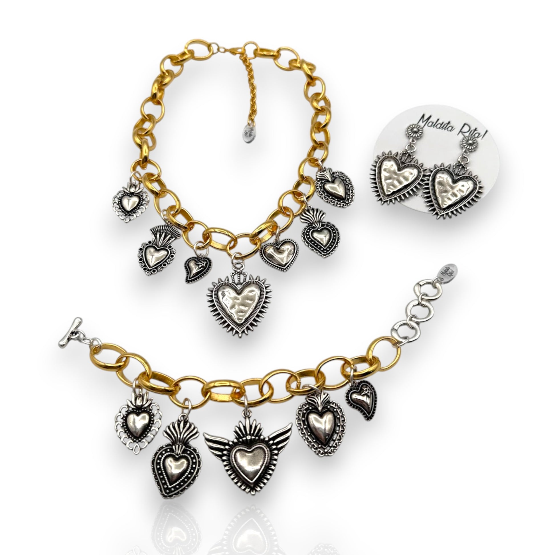 Colección Milagrito oro de Maldita Rita Joyería