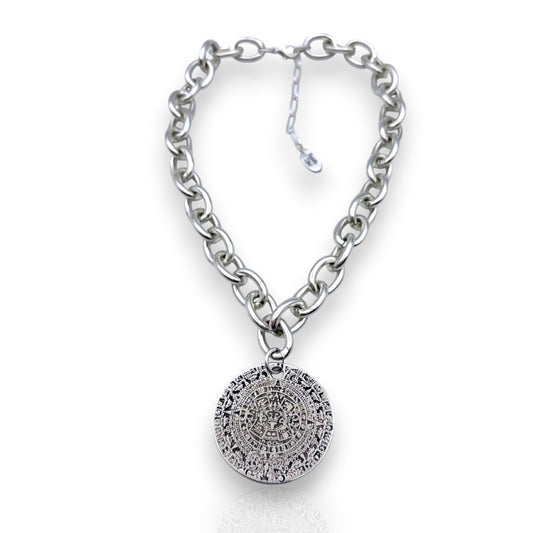 Collar Azteca de Maldita Rita, detalle general