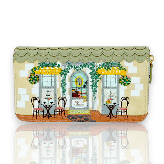 GRAN CARTERA CON CREMALLERA ALREDEDOR LA PETITE CREPERIE