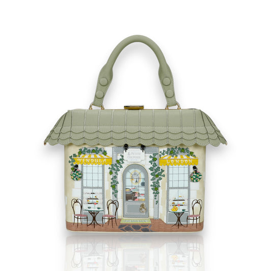 La Petite Creperie bolso de mano de Vendula London, venta en Maldita Rita.