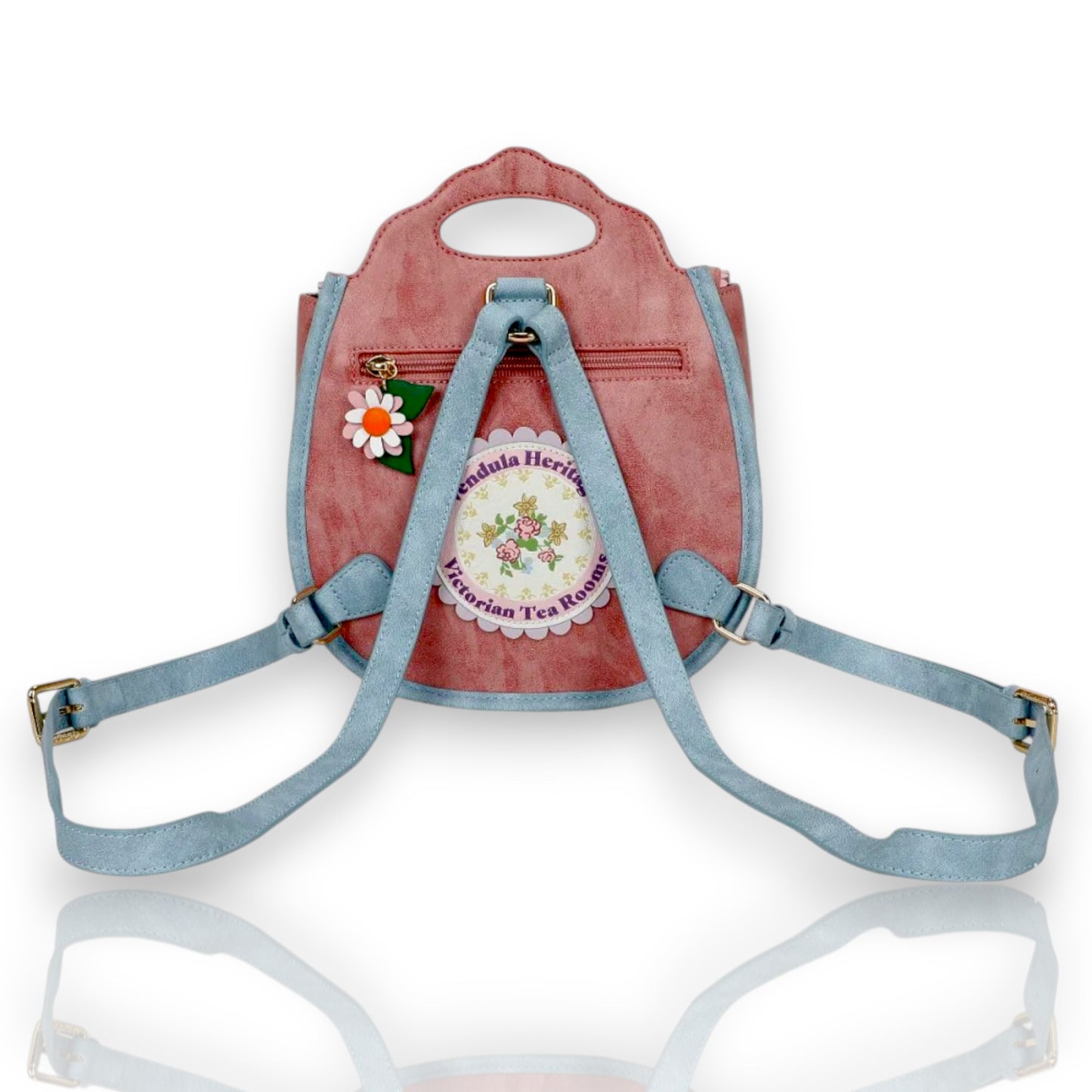 Mochila Amelia Vendula Heritage - Victorian Tea Rooms, parte de atrás y de venta en Maldita Rita