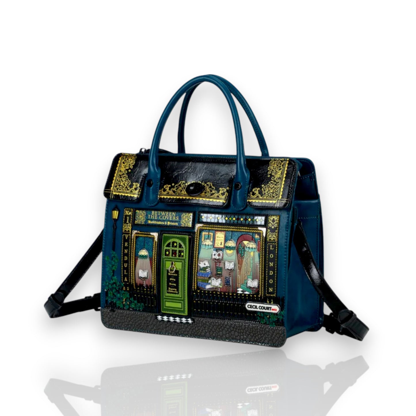 MOCHILA HARRIET BETWEEN THE COVERS BOOKBINDERS, venta en Maldita Rita, lateral