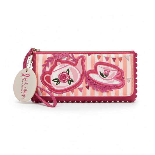 Billetera Bellamy Pink Afternoon Tea Bus de Vendula London y venta en Maldita Rita