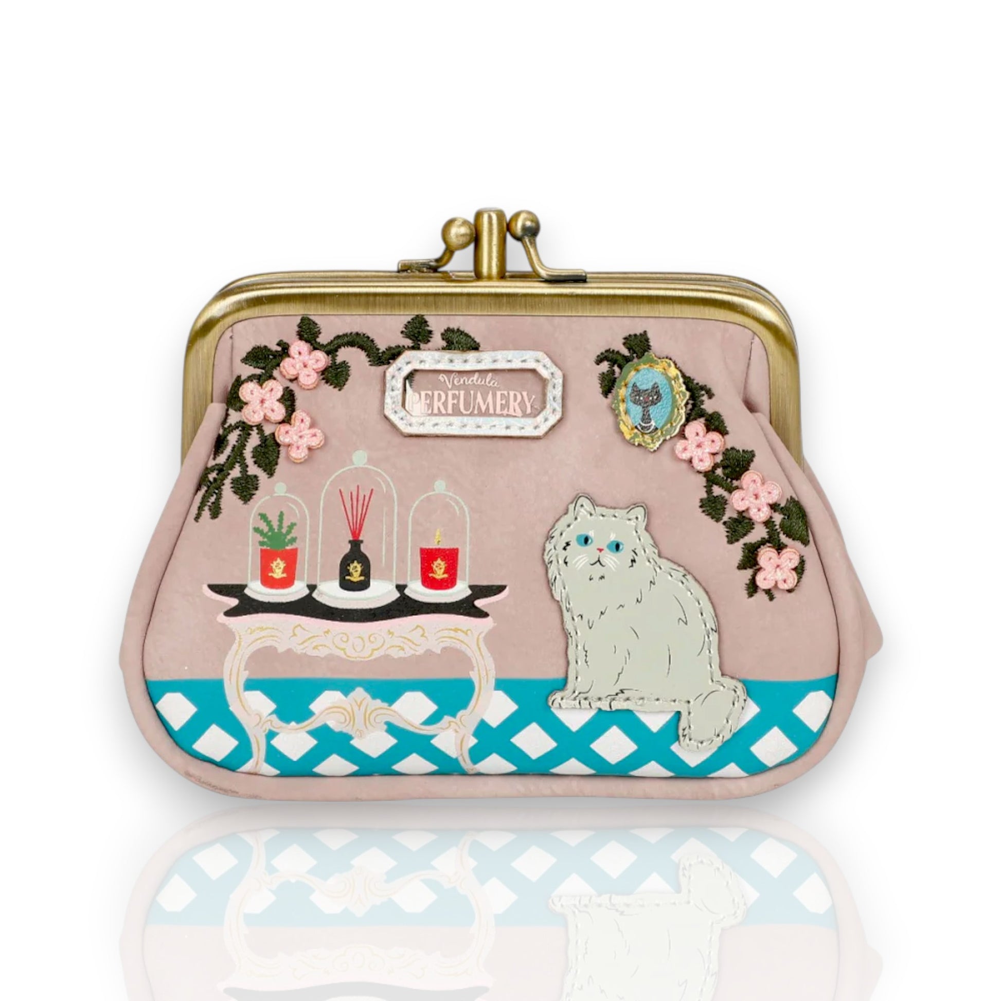 Monedero de gato con boquilla, Vendula Perfumery, blush editión, venta en Maldita Rita