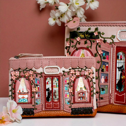 Monedero con Cremallera Vendula Perfumery - Blush Edition, venta en Maldita Rita, junto a bolso de Vendula London