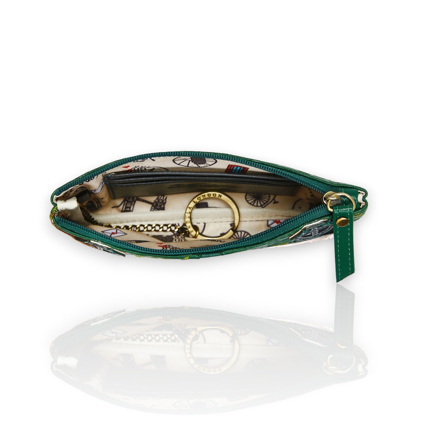 Monedero Llavero con cremallera The Whitches Pantry de Vendula London en Maldita Rita. Interior