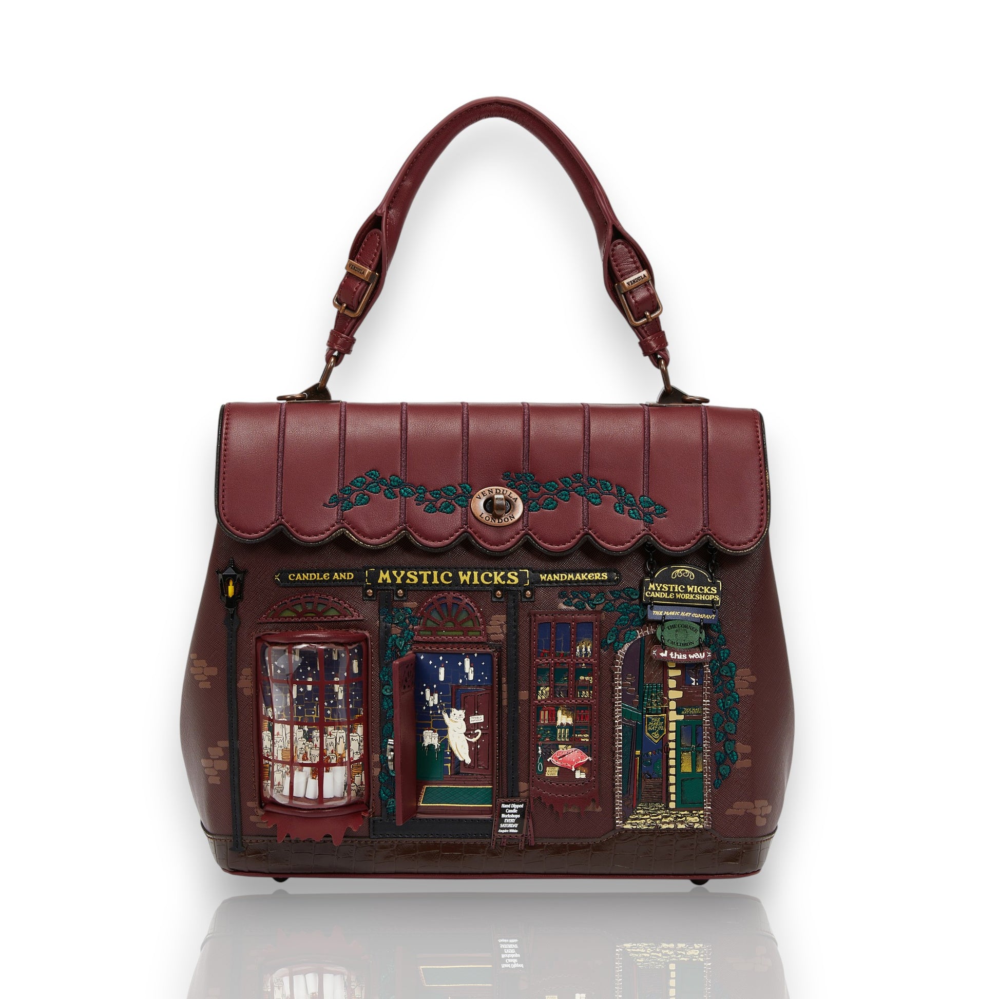 MYSTIC WICKS CANDLE AND WANDMAKERS GRACE BAG, de Vendula London, venta en Maldita Rita.  Puerta abierta