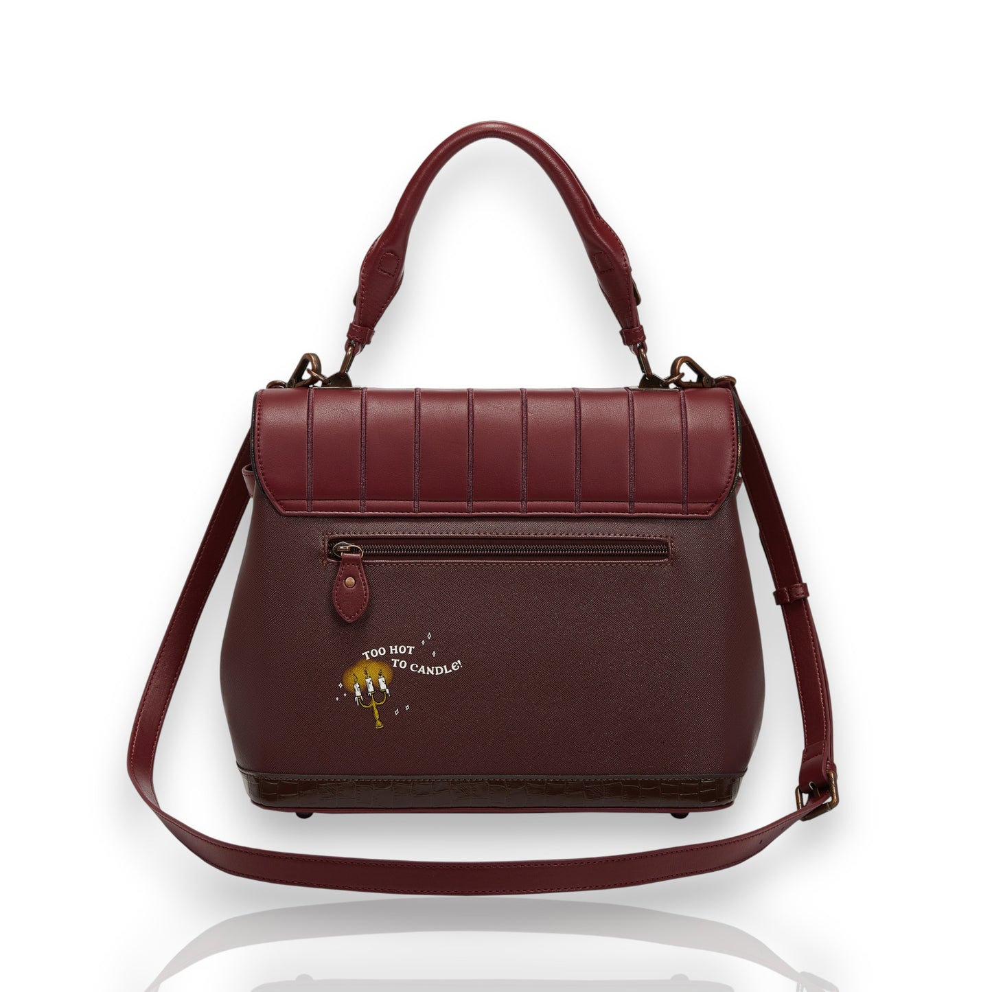 MYSTIC WICKS CANDLE AND WANDMAKERS GRACE BAG, de Vendula London, venta en Maldita Rita. Por detrás