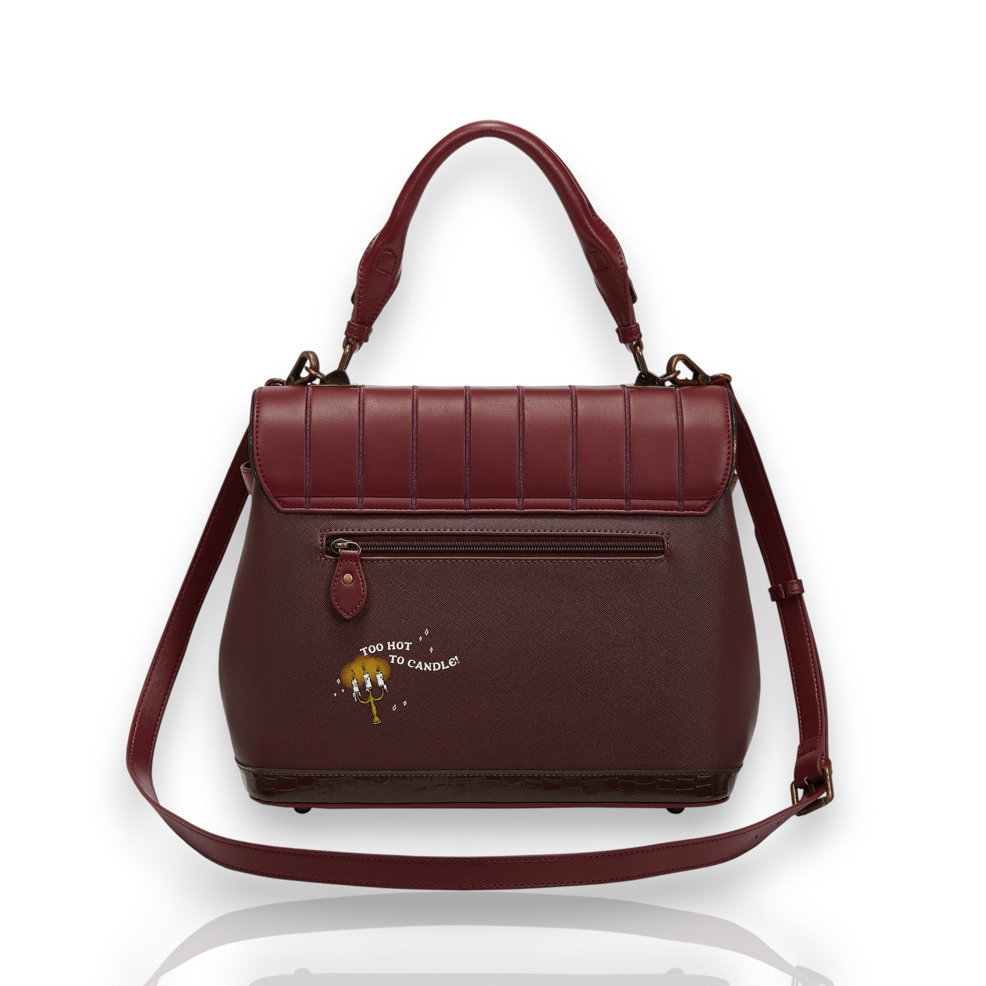 MYSTIC WICKS CANDLE AND WANDMAKERS GRACE BAG, de Vendula London, venta en Maldita Rita. Por detrás