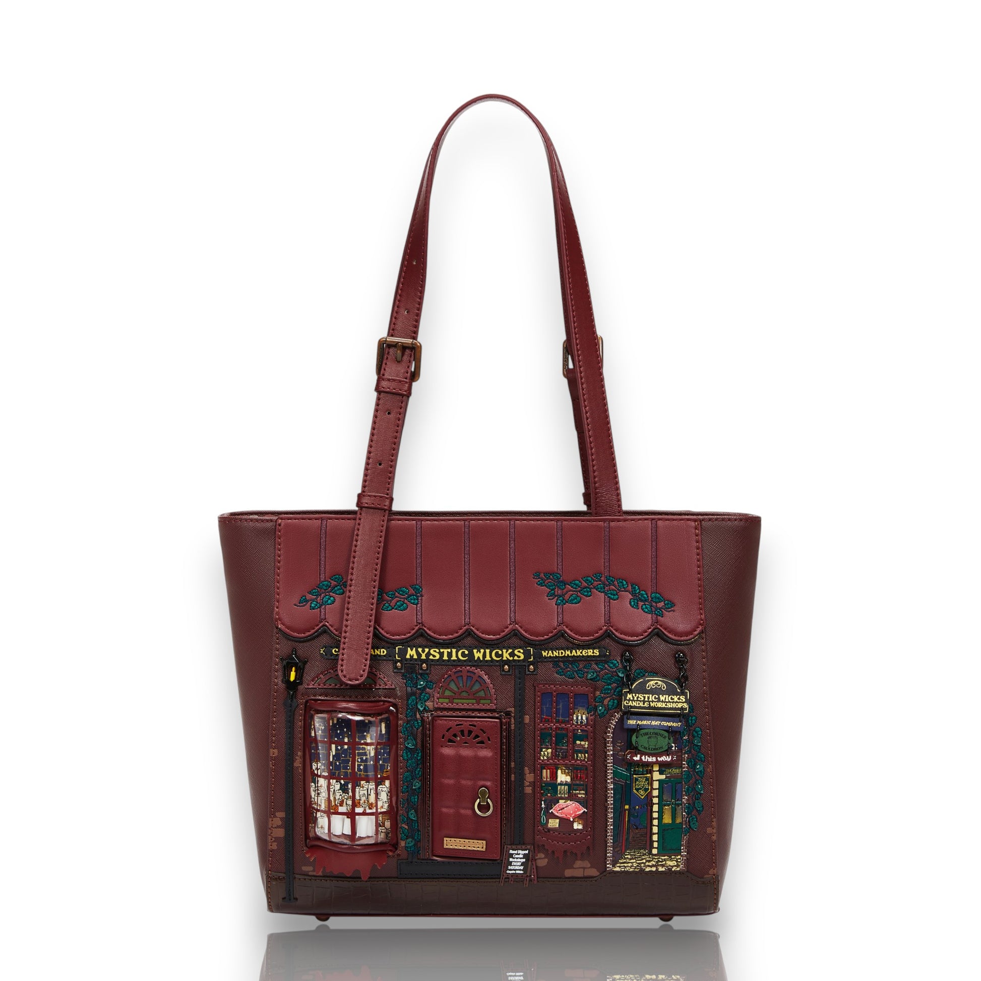 MYSTIC WICKS CANDLE AND WANDMAKERS SHOPPER BAG, de Vendula London en Maldita Rita