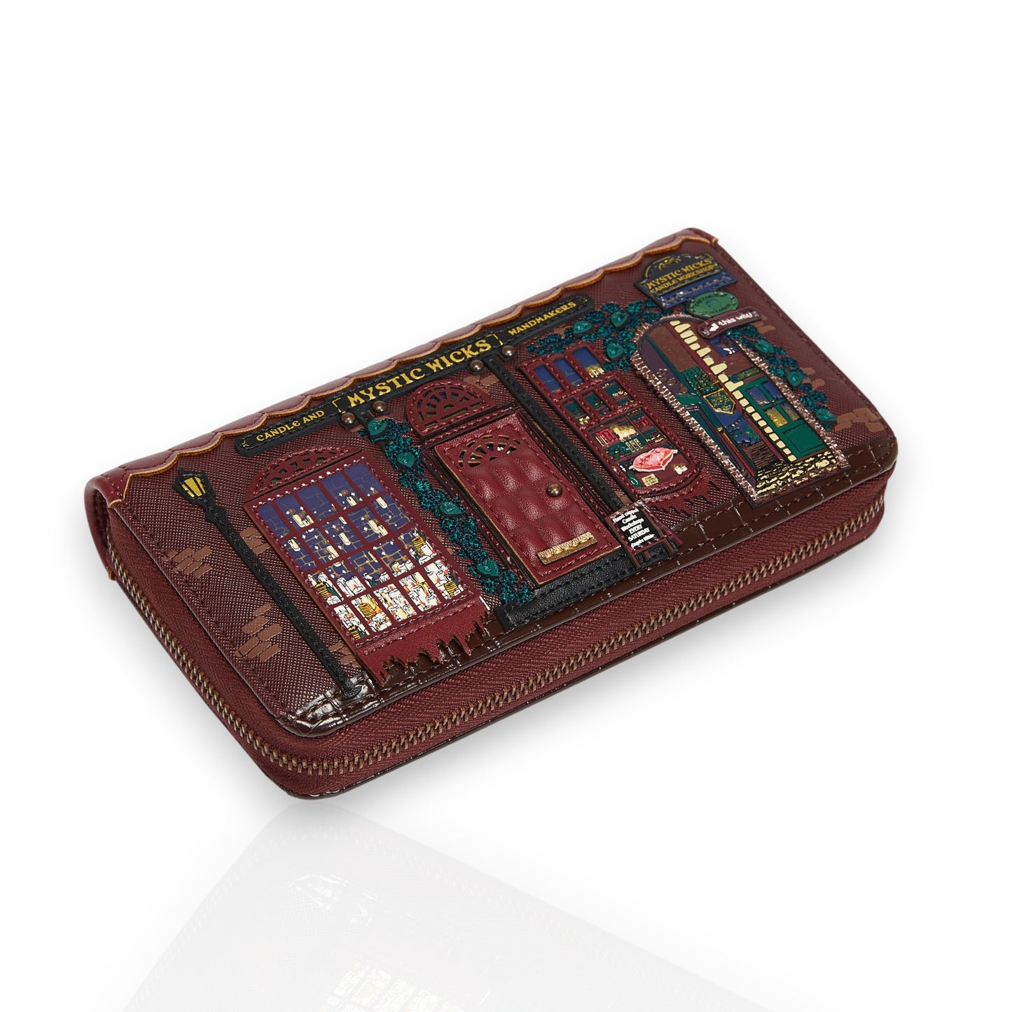 Billetera grande Mystic de Vendula London de venta en Maldita Rita, lateral