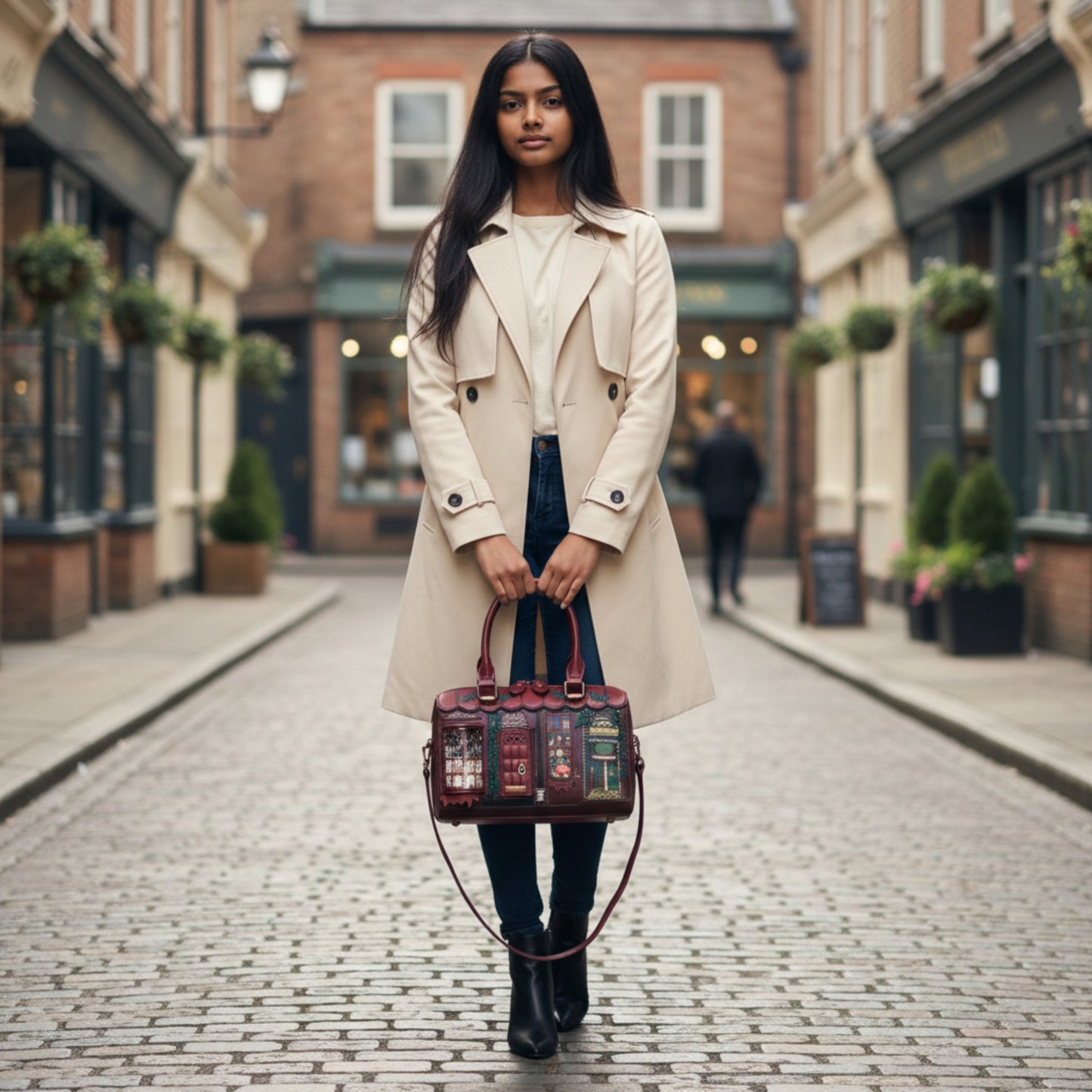 Bolso Speedy Bowler Mystic Wicks de Vendula London de venta en Maldita Rita Joyería, con modelo