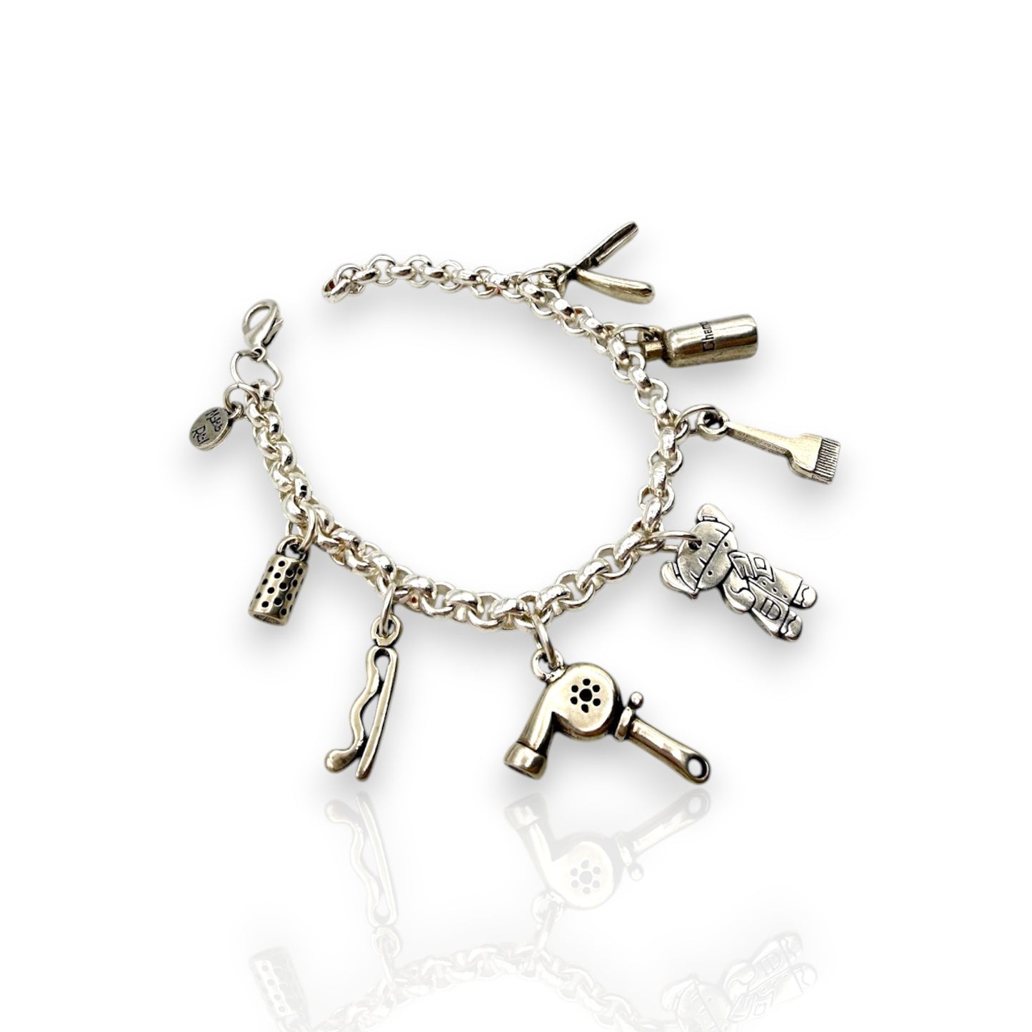 Pulsera Peluquera de Maldita Rita, detalles lateral 