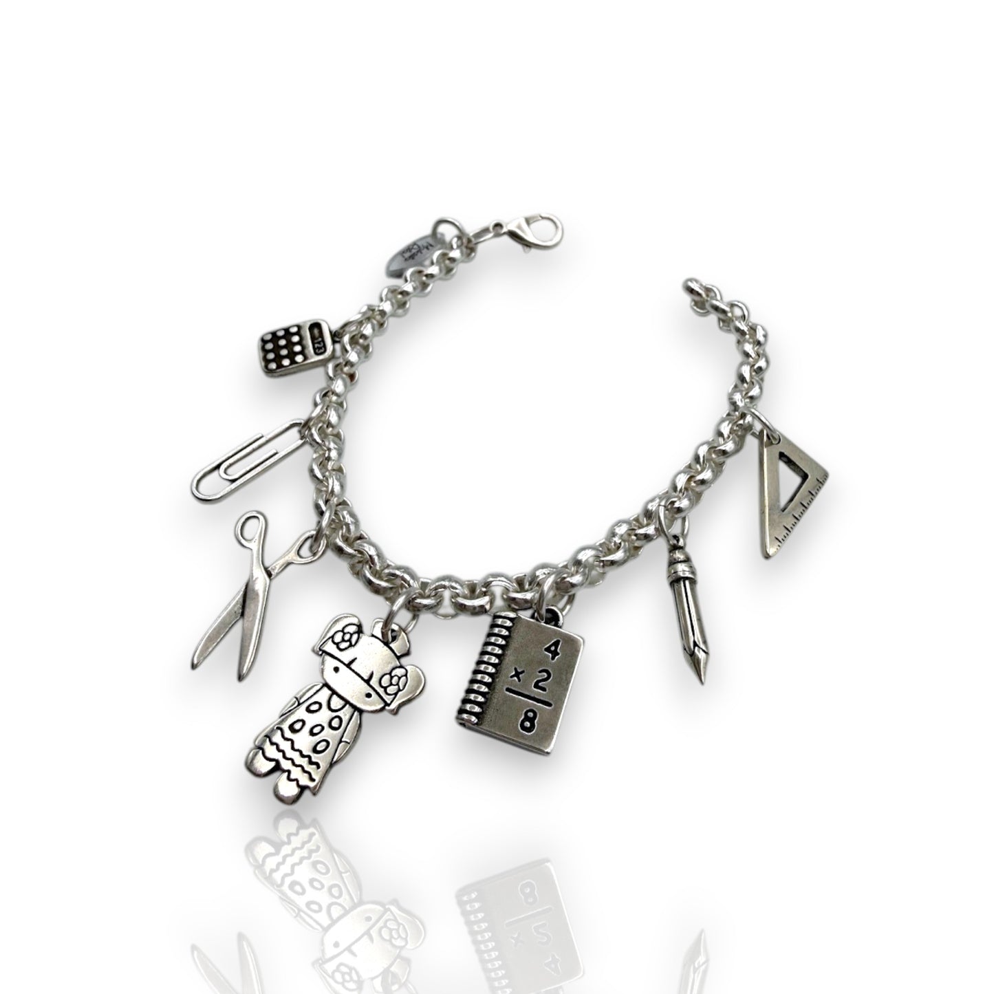 Pulsera Administrativa de Maldita Rita, joyería, banqueras, secretarias, oficina. Lateral