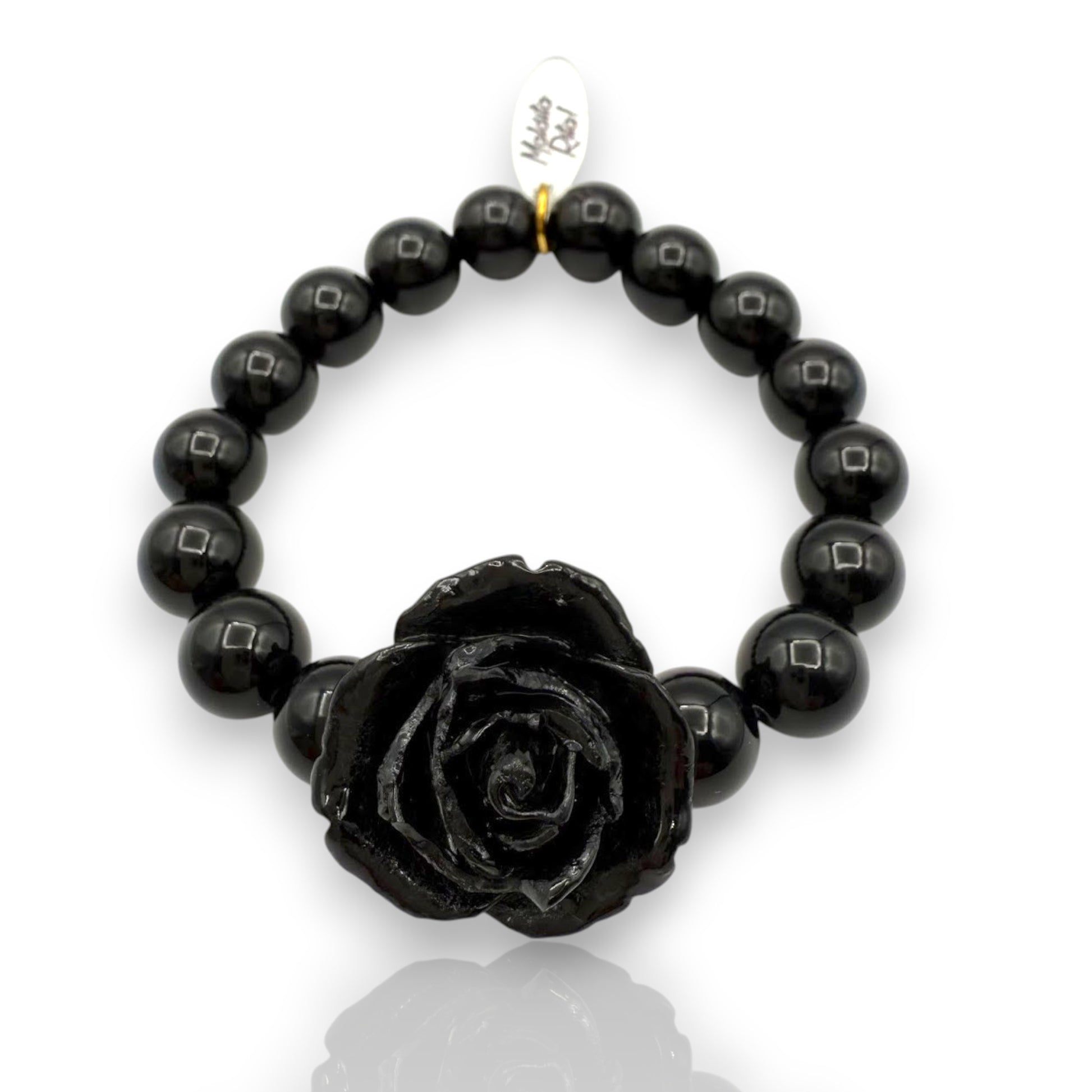 Pulsera elastica Lola, de Maldita Rita, detalle