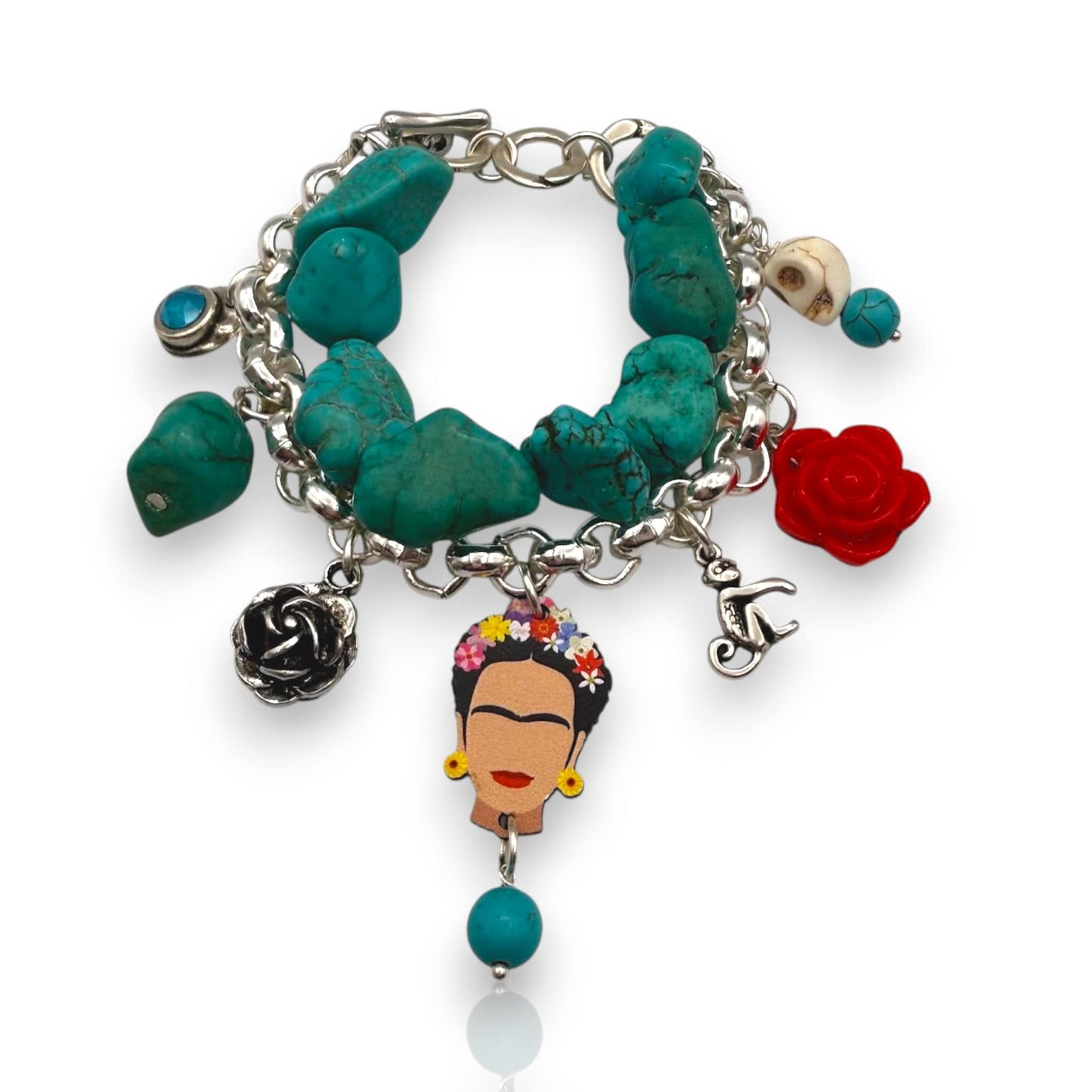 PULSERA KAHLO TURQUESA
