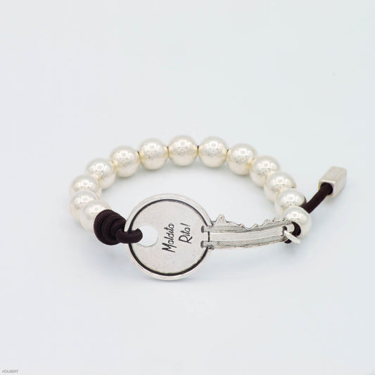PULSERA LLAVE PLATA