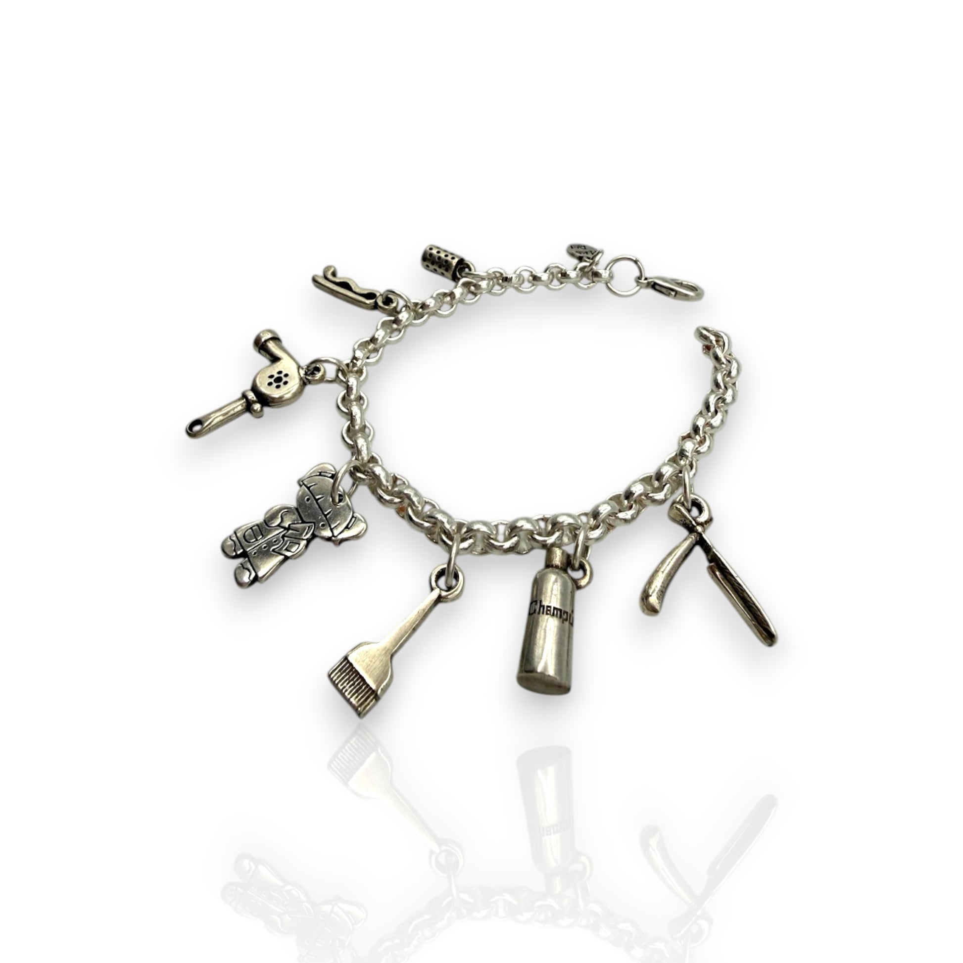 Pulsera Peluquera de Maldita Rita, detalle otro lateral