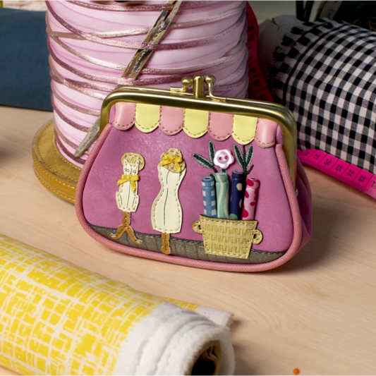 Mondero de clip Vendula Sewing Shop, tienda de telas. Venta en Maldita Rita. Visto en tienda modistas.