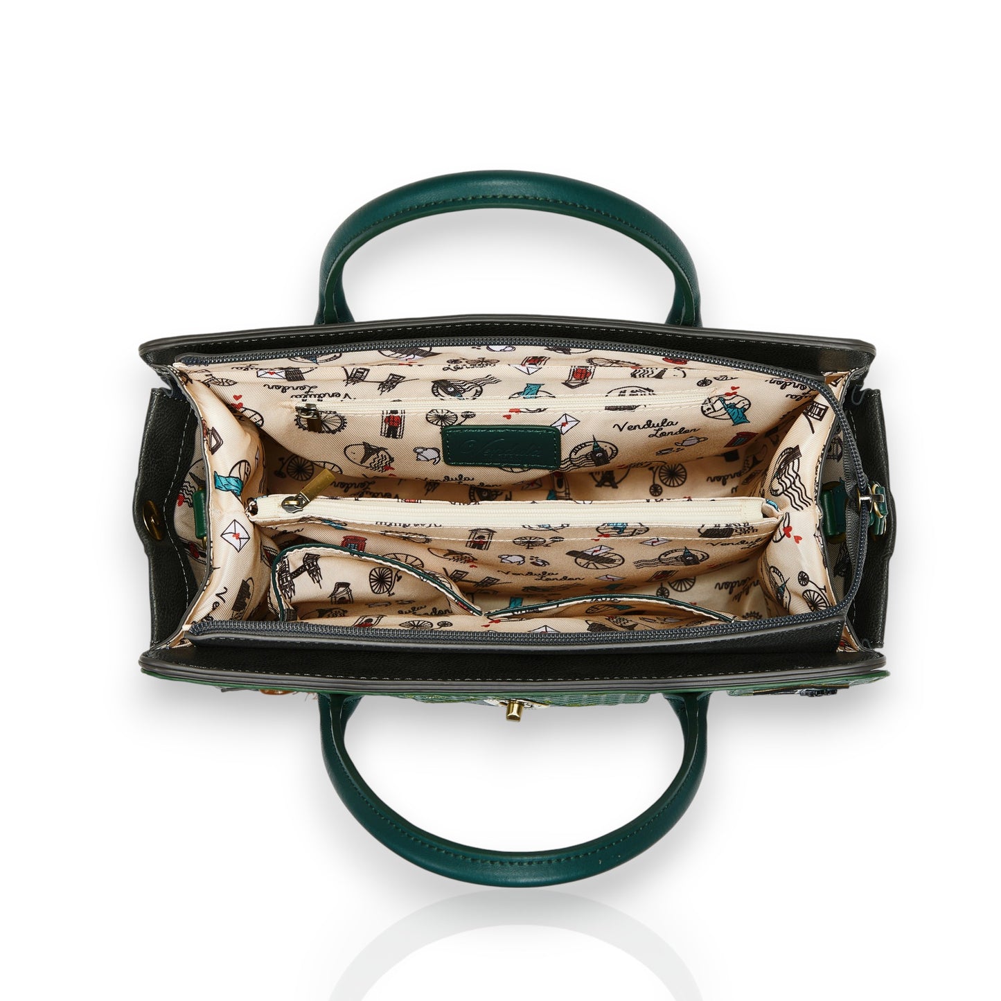 Mochila Harriet the whitches Pantry de Vendula London, de venta en Maldita Rita, interior