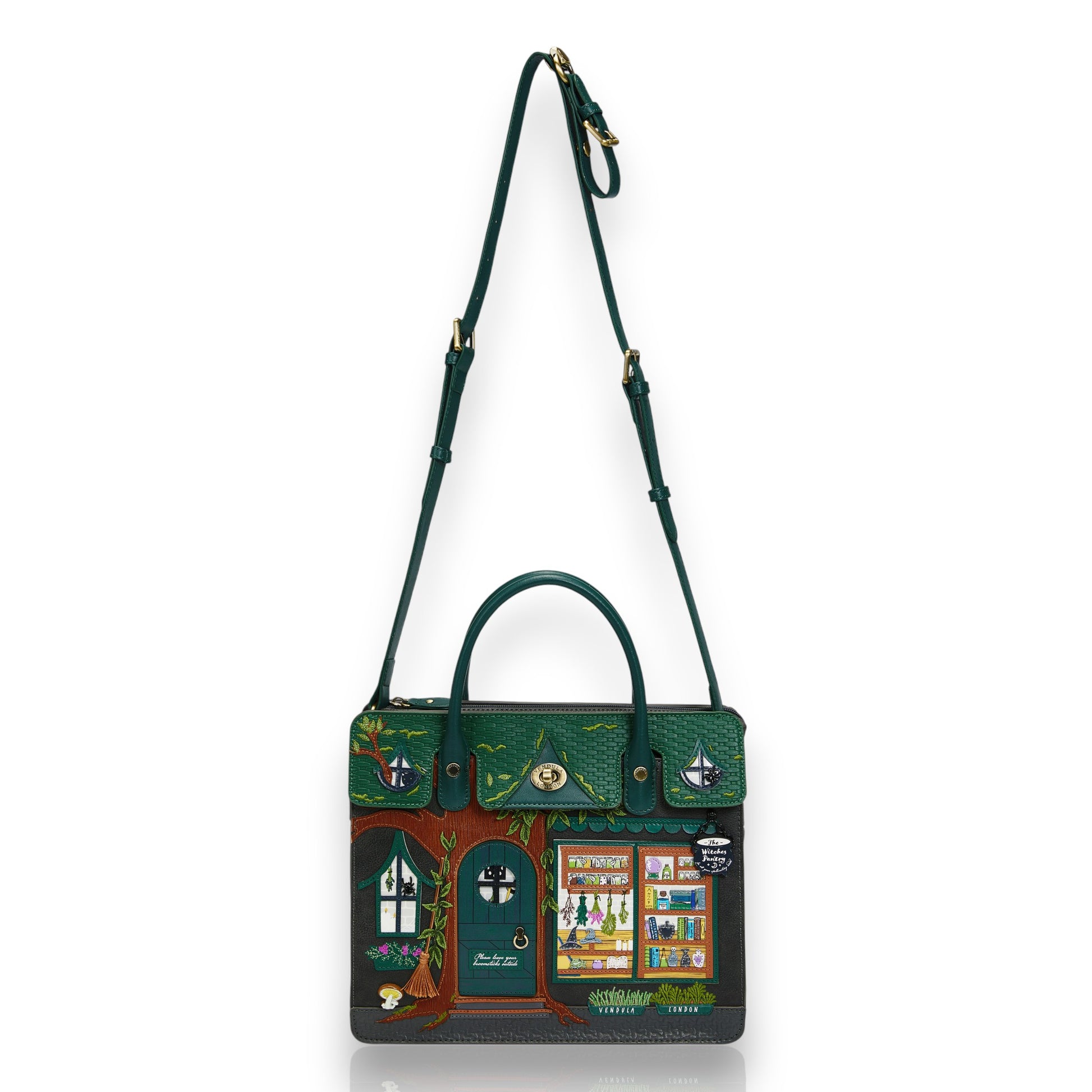 Mochila Harriet the whitches Pantry de Vendula London, de venta en Maldita Rita, con la bandolera