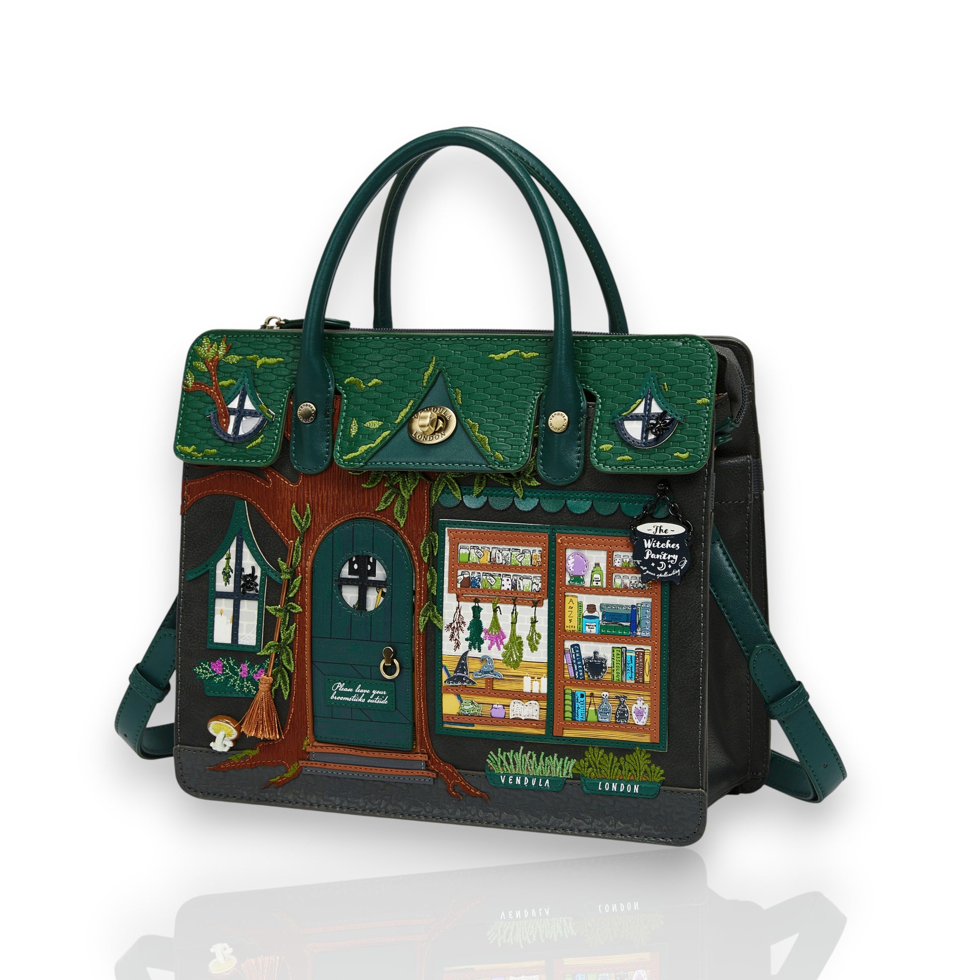 Mochila Harriet the whitches Pantry de Vendula London, de venta en Maldita Rita, lateral