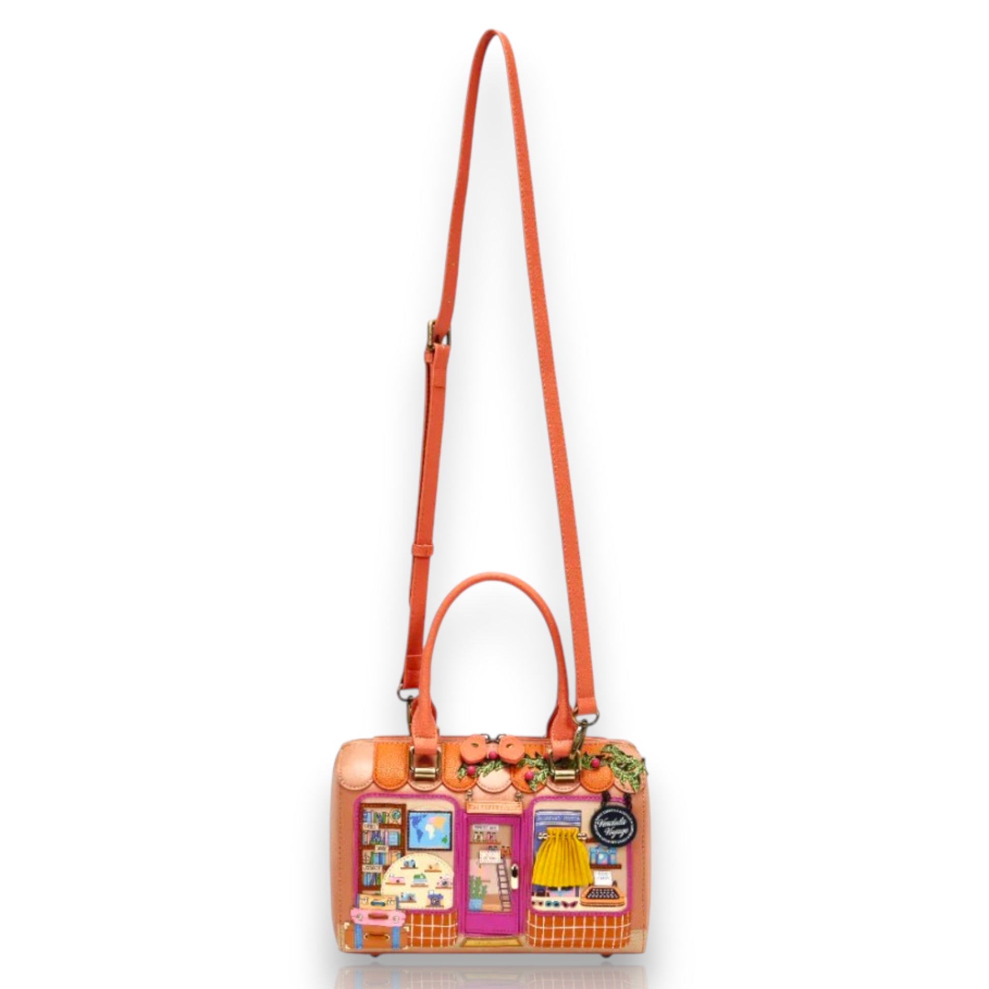 Vendula Voyage bolso bowler de Vendula London. Tienda de viajes, venta en Maldita Rita. Con bandolera.
